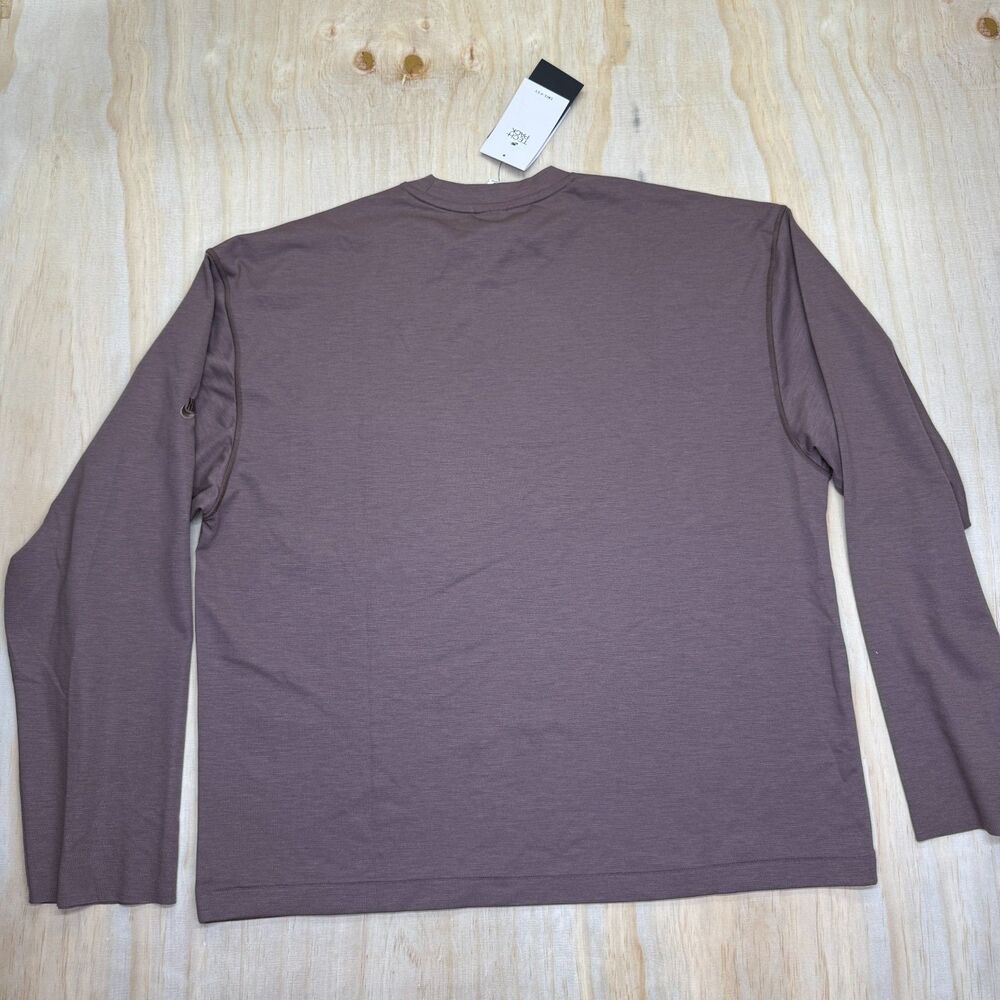 NEW Nike Tech Pack Long Sleeve Shirt Oversized Fit Plum Mens MD FB7819-291 - Picture 11 of 14